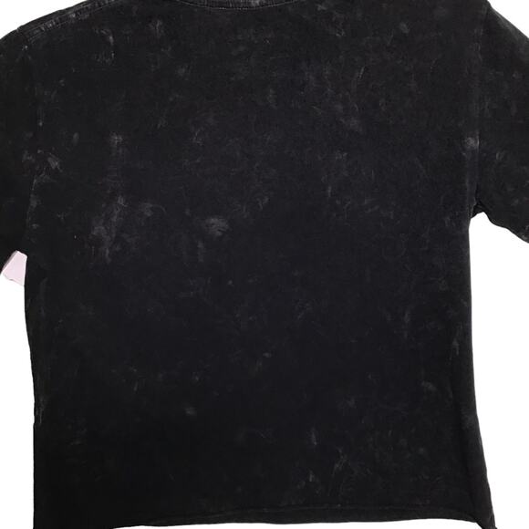 The Rolling Stones Black Red Tongue Tie Dye Tshirt Size L - Picture 4 of 7